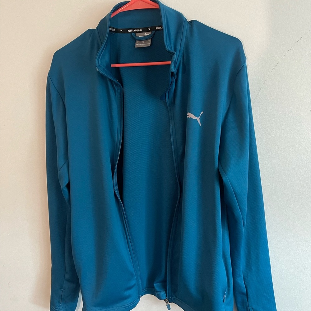 Puma Blue Track Jacket UNISEX